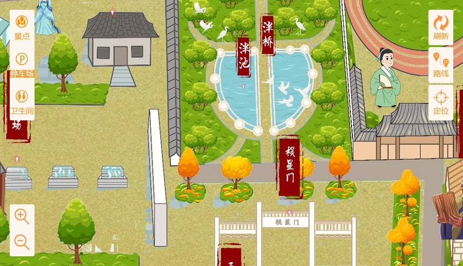 郊区手绘地图景区语音讲解导览系统：智慧景区建设的基石